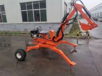 Towable Backhoe With Thumb 15hp 360
