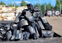 birch charcoal for grilling and barbecuing