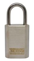 SECURITY EDGE S 40MM PADLOCK, 27MM MARINE ALLOY SHACKLE