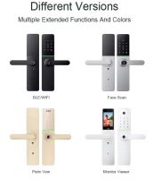 Biometric Fingerprint Smart Door Lock with Camera, TTlock APP Supported, OEM ODM