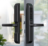 Tuya APP Smart WiFi Fingerprint Password Door Lock, Slim Design for Home/Office/Hotel