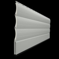 Rolling Shutter, Front&acirc;��Mounted Box 45&Acirc;&deg;, Insulated Slat H 39.5 mm