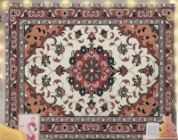 Retro Persian Ethnic Tapestry, Vintage Style