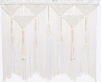 Nordic Bohemian Macrame Wall Hanging, Hand