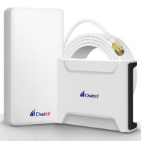 Cell phone signal intensifier, repeater, three-band, four-band and five-band signal amplifier