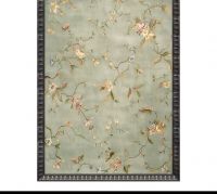 Cottagecore muted green flower wall decor