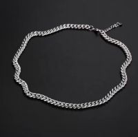 Stainless Steel Waterproof Custom Engraved Necklace, Minimalist Fashion Jewelry for Women
