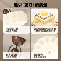 French Bedroom Ceiling Light, Vintage Cream