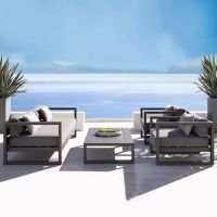 All Aluminum Frame Modular Outdoor Sofa