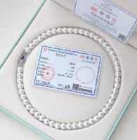 Natural Freshwater Pearl Necklace 925 Silver Plated Chain Elegant Women Jewelry Necklace Bridal Wedding Party Accessories Wholesale