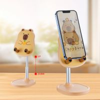 High-quality PVC & rubber flexible 3D cute phone stand, compatible with iPad, ideal for desk and home use.