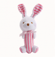 Baby Plush Bear Wrist Rattle Toy
