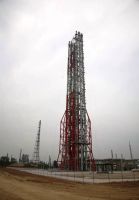 Elevated Flare Structures for Industrial Use
