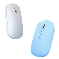 Ultra-Slim Ergonomic Wireless Mouse, Silent Bluetooth Rechargeable for Office &amp;amp;amp;amp; Tablet
