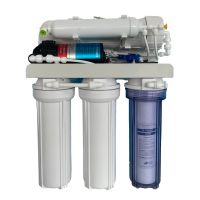 Classical under sink RO water purifier 75GPD 100GPD 400GPD 600GPD 800GPD with metal shelf