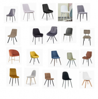 Light luxury internet celebrity industrial dining chairs, simple backrests for home restaurants, creative negotiations for office chairs, plastic stools
