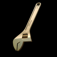 Non-Sparking Adjustable Wrench, Non-sparking