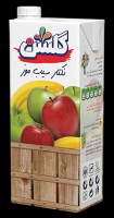 Golshan Apple &amp; Banana juice Mix Nectar TetraPak Helicap 1000cc