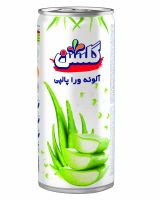 Golshan Aloe Vera mix Juice with Pulp ( Canned 240 cc )