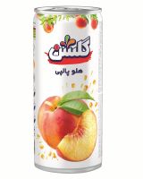 Golshan Peach Juice with Pulp ( Canned 240 cc )