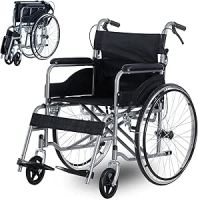 Wheelchair Foldable Steel Frame