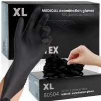 Disposable Nitrile Work Gloves Large Powder