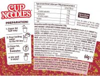 Nissin Cup Noodles Beef Flavour