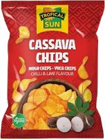 Cassava Chips Chilli Flavour 50g
