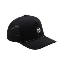 Black Polyester Rope Hat
