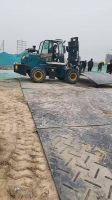 60&acirc;��120 Ton Heavy-Duty Road Mats, 4x8 ft Interlocking Ground Protection Mats, Anti-Slip HDPE Temporary Road Mats