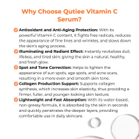 Qutiee Vitamin C Radiant Face Serum with Niacinamide