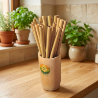 Safimex Eco Friendly Bamboo Drinking Straws