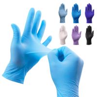 9inch Industrial/Food Nitrile Gloves Powder