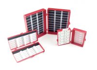 Surgical Needle Counter Magnetic Type 10/10 20/20 30/30 60/60 Disposable PVC Sharp Retention Tray for Sponges Needles Scalpel Blade Count