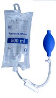 Reusable Pressure Infusion Bag 500ml 1000ml 3000ml with Aneroid Gauge 0-300 mmHg Nylon TPU IV Fluid Blood Transfusion Pressure Infusor for OR ICU