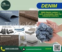 Recycled Denim Shoddy Fiber For Automotive