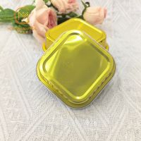 Cake Baking Aluminum Foil Container with Clear Lid