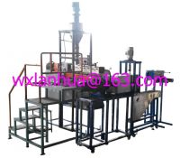 Double extruder spinning machine