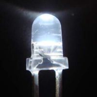 helmet white led diode