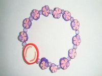 polymer clay bracelet