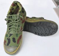 Flexible hight cut Military training shoes