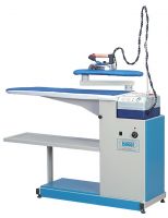 Narrow ironing table within vacuuming