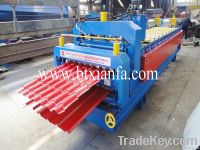 double layer glazed tile roll forming machine