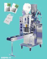 The tea bag packing machine