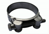 heavy duty single bolt hose clamp