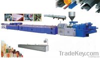 PVC/PE/PP profile extrusion line