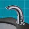 hot and cold integrative automatice faucet