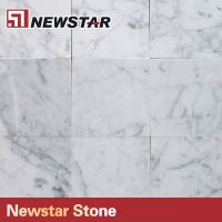 Polished White Carrara Italian Marble