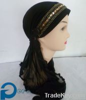 Muslim scarf chemo hijab turban headband headwrap bonnet cap