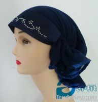 Muslim chemo underscarf hair loss cap turban bonnet hijab abaya